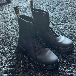 Black Lace-Up Doc Marten Boots
